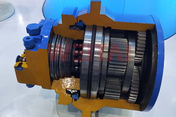 structure of WEITAI hydraulic wheel motor